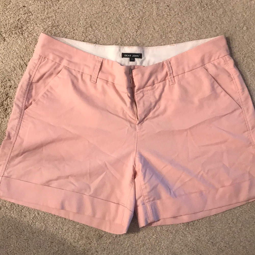 Dear john pink shorts